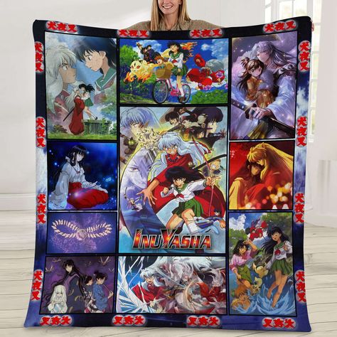 InuYasha anime manga The Quilt Blanket is lovely, and it is constructed of the fabric of the highest possible quality. The blanket is a cuddly and coz... Check more at https://dramashirt.com/inuyasha-anime-manga/ Inu Yasha, Inuyasha, Quilt Blanket, Apartment Decor, Quilting, Pillow Covers, Apartment, Baseball Cards, Book Cover