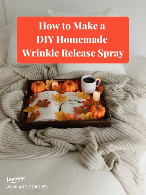 Homemade DIY wrinkle release spray | Article posted by SheetsLaundry | Lemon8 Diy Wrinkle Release Spray, Diy Wrinkle Release, Wrinkle Release Spray, Diy Wrinkles, Wrinkle Release, Homemade Diy, Laundry Hacks, Wrinkle Remover, Cleaning Hacks