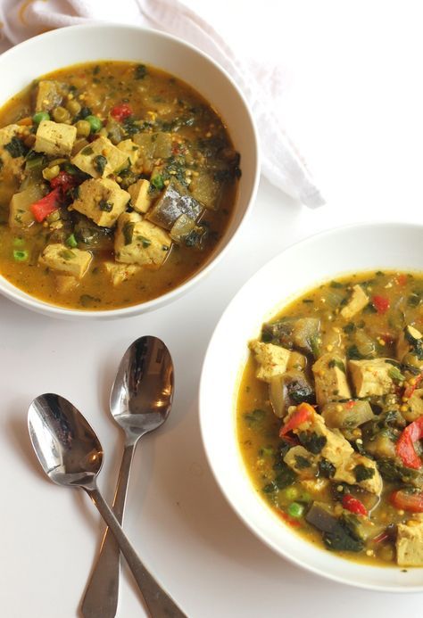 Crockpot Vegetable Curry with Tofu Crockpot Vegetable, Crock Pot Curry, Curry With Tofu, Curry Tofu, Vegetable Curry Recipes, Vegan Slow Cooker Recipes, Vegan Crockpot Recipes, Vegan Crockpot, Tofu Curry