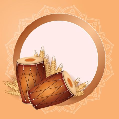 Lohri Background, Tamil Art, Lohri Festival, Flower Background Design, Festival Background, Flower Background, Durga Puja, Vector Free Download, Music Production