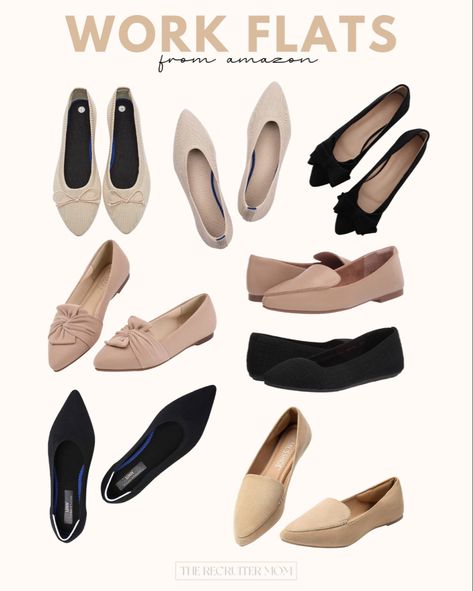 Work flats | footwear | shoes | flats | workwear Midsize Outfits, Work Flats, Corporate Attire, Work Shoes, Ballet Flats, Spring Outfits, Sailing, Shoes Flats, Work Wear