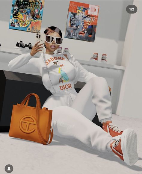 Secondlife Baddie, Secondlife Avatar Black, Secondlife Avatar, Avatar Black, Nicki Minaj Pictures, Profile Pictures, Apple Products, Nicki Minaj, Luxury Life