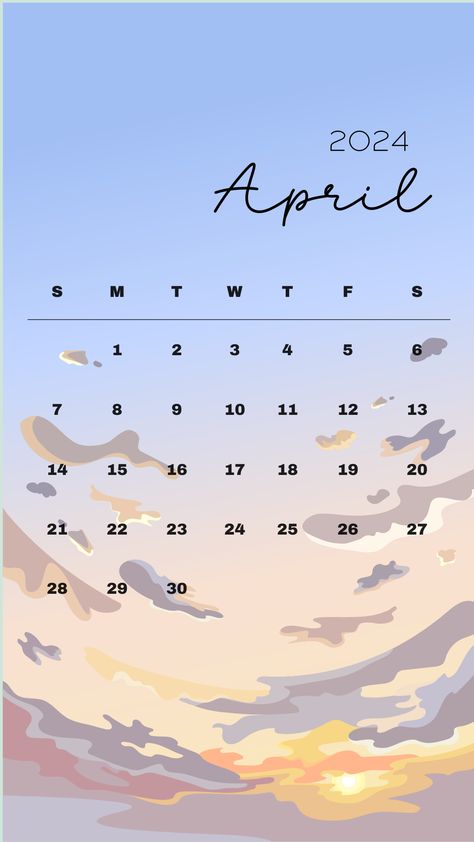 April 2024 Calendar for you Love 💫 I create different style for calendar wallpaper, follow for more ❤️   #wallpaper #Calendar #iphone #android #april #2024 April Calendar, Gallery Frame Set, Undated Calendar, 2024 Wallpaper, Baby Animal Drawings, Cute Thank You Cards, Wallpaper 2024, Inspirational Board, Calendar Wallpaper