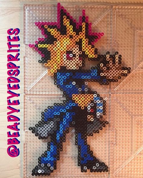 Anime Perler, Perler Projects, Pixels Art, Pixel Beads, Perler Art, Beads Design, Hama Beads Design, Perler Crafts, Diy Perler Bead Crafts