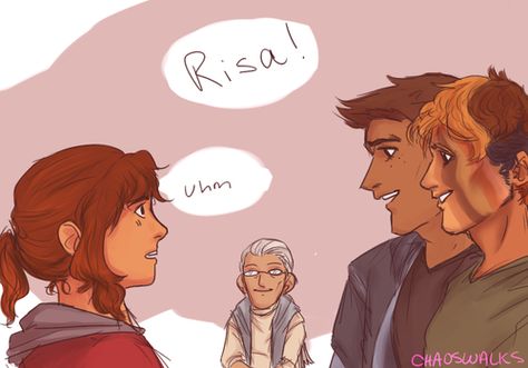 Unwind fan art by:  http://chaoswalks.tumblr.com/ Risa, Cam, Connor Neal Shusterman Books, Scythe Book, The Fifth Wave, Neal Shusterman, Book Jokes, Golden Girl, Book Memes, Fan Book, Best Series