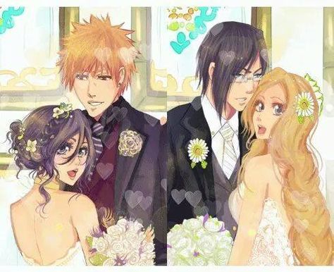 So beautiful. At moments like this I don't kow if its IshiHime or UlquiHime anymore Ichiruki Fanart, Bleach Ichiruki, Bleach Ichigo And Rukia, Bleach Orihime, Ichigo And Orihime, Bleach Couples, Ichigo X Rukia, Bleach Rukia, Ichigo Y Rukia