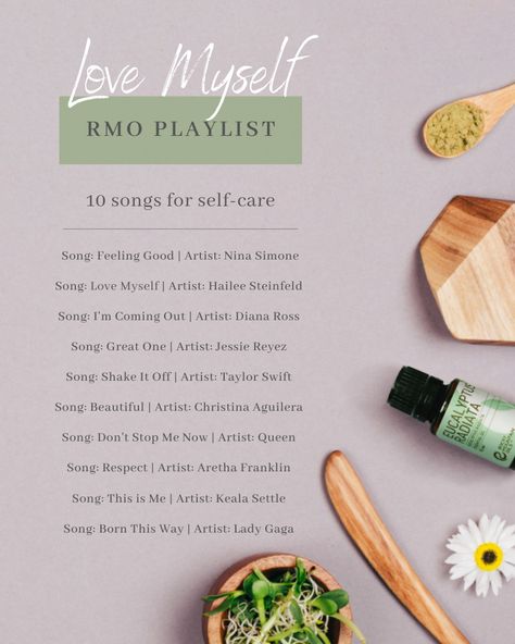 Never underestimate the power of a good song. As this week’s focus is on self-care and personal wellness, we wanted to dedicate this playlist to music that makes you feel good about yourself. To get started, check out a few of our team’s favorite songs for boosting self-confidence and promoting self-love today! #rockymountainoils #tuesdaytunes #music #playlist #musicrecommendations #songstofeelhappy #selfconfidence #oils #happy #wellness #songsforselfconfidence #feelgood #joy Hailee Steinfeld Songs, Self Love Playlist, Self Care Playlist, Empowering Songs, Love Playlist, Positive Songs, Jessie Reyez, Feel Good About Yourself, Personal Wellness