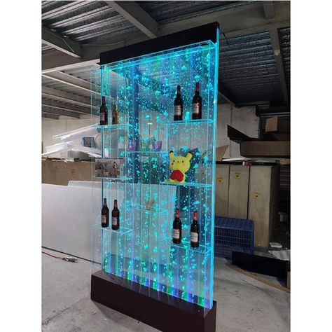 2022 New Home Decoration Colorful Changing Bubble Waterfall Indoor Glass Water Wall Fountain Waterfalls For Wine Rack https://m.alibaba.com/product/1600599274712/2022-New-Home-Decoration-Colorful-Changing.html?__sceneInfo={"cacheTime":"1800000","type":"appDetailShare"} Water Wall Indoor, Waterfall Indoor, Glass Fountain, Water Wall Fountain, Bubble Wall, Retail Interior Design, Water Wall, Waterfall Wall, Water Walls