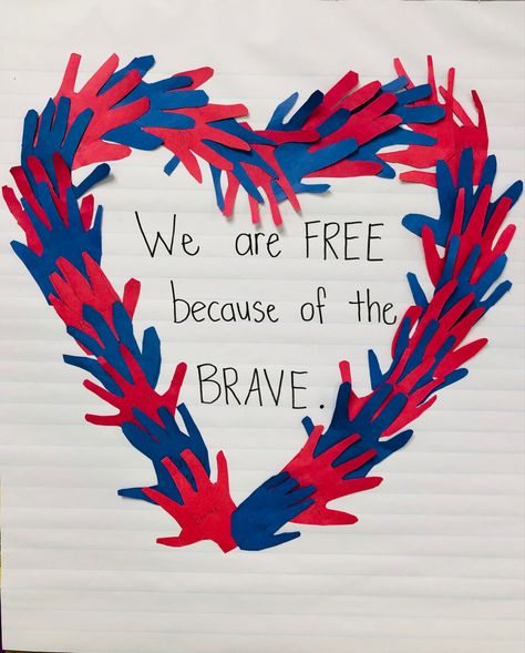 Veterans Day Crafts For Preschoolers, Veterans Art Projects For Kids, Crafts For Veterans Day For Kids, Veterans Day For Kindergarten, Veterans Day For Toddlers, Veterans Day Lesson Plans, Veterans Day Art Projects High School, Toddler Veterans Day Crafts, Veteran's Day Crafts For Kids