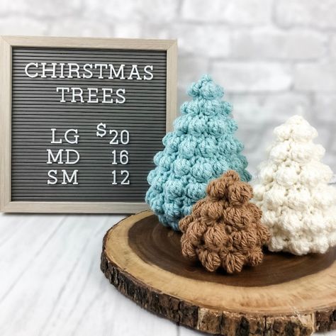 How to Make a Bobble Christmas Tree - Quick & Easy Pattern Crochet Bobble Tree, Bobble Christmas Tree, Christmas Tree Crochet Pattern, Tree Crochet Pattern, Christmas Tree Crochet, Crochet Christmas Trees Pattern, Tree Crochet, Crochet Bobble, November Crafts