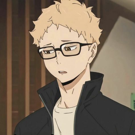 Tsukishima Kei, Wall, Anime