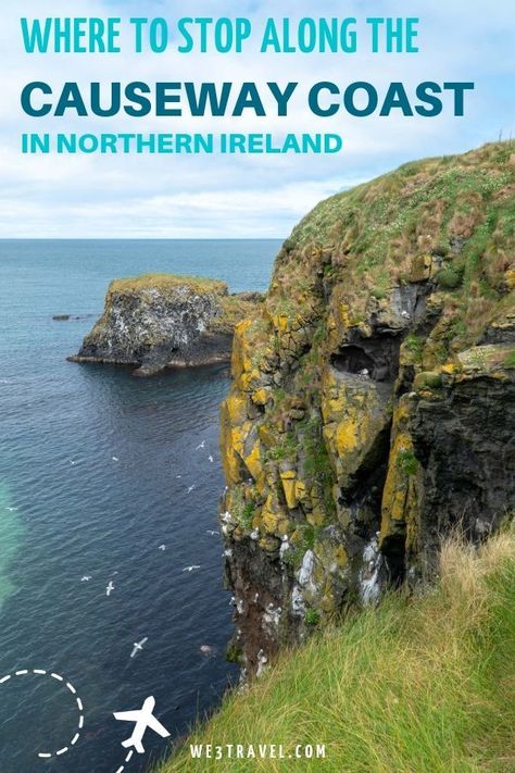 Breathtaking Stops on the Causeway Coastal Route in Northern Ireland Goa Culture, Landscape Ireland, Derry Ireland, Ireland Galway, Backpacking Ireland, Northern Ireland Travel, Ireland Weather, Best Of Ireland, Ireland Road Trip