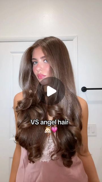 Audrey Boos on Instagram: "VS angel blowout 💗👼🏻 #hairtutorial #hair #mydyson #curlyhair" Vs Angel Blowout, Vs Blowout Hair, Vs Bombshell Hair, Bombshell Haircut, Blowout Hair Curls, Voluminous Haircut, Voluminous Blowout, Blowout Curls, Bombshell Curls