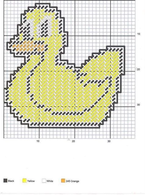 Ducks Plastic Canvas Patterns, Love You Forever Quotes, Easter Canvas, Christmas Duck, Plastic Canvas Patterns Free, Chain Pattern, Beaded Christmas Ornaments, Charlie Brown And Snoopy, Plastic Canvas Crafts