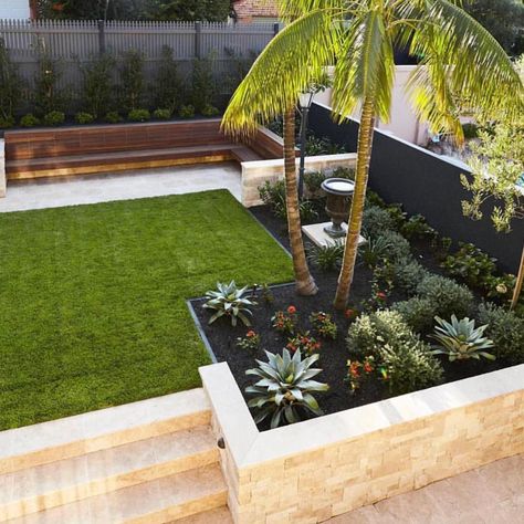 An inspiring outdoor space, user friendly & spacious surrounded by a beautiful plant selection. A great project constructed by… Outdoor Space Ideas, Australian Native Garden, Garden Steps, Plant Supplies, Diy Backyard Landscaping, Planter Ideas, Garden Show, Space Ideas, Outdoor Entertaining Area