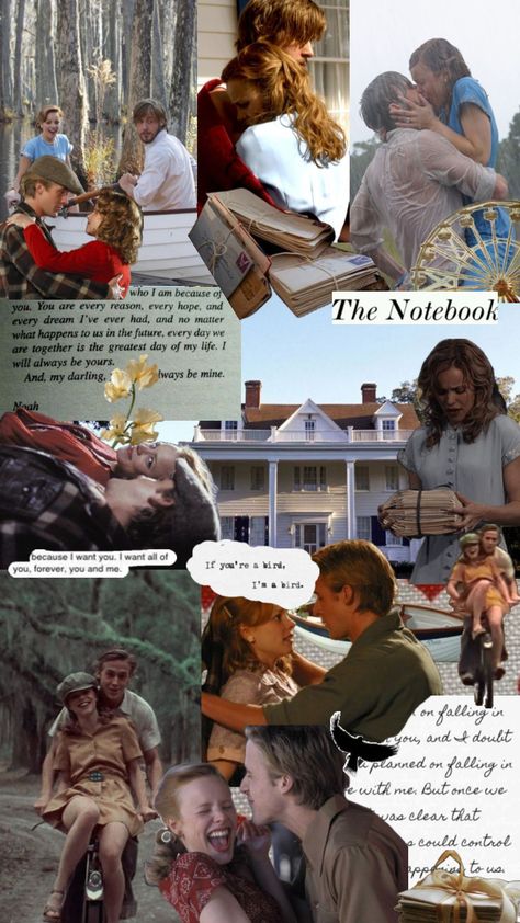 @quibeatri @JamieCampbellBoweristheLOML #thenotebook #thenotebookmovie #noahcalhoun #alliehamilton #romance The Notebook Collage, The Notebook Wallpaper, Notebook Wallpaper Aesthetic, The Notebook Scenes, Notebook Wallpaper, Notebook Collage, Gena Rowlands, Movie Collage, Best Love Stories