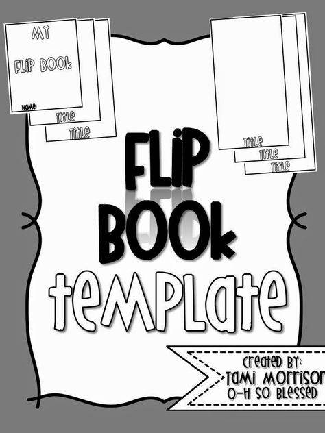 Flip Book Template, Lap Book Templates, Lap Books, Phone Template, Art Templates, Bookmarks Kids, Book Letters, English Tips, Book Report