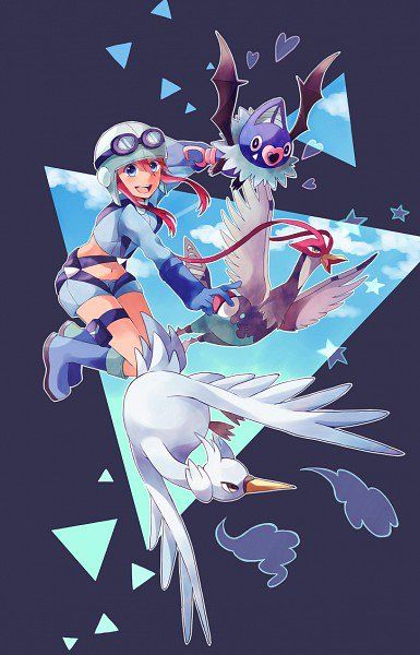 Flying type gym leader <3 Flying Type Gym Leader, Pokemon Skyla, Unova Region, Pokemon Gym Leaders, Flying Type, Pokémon Trainers, Pokemon Gif, Pokémon Black And White, Black Pokemon