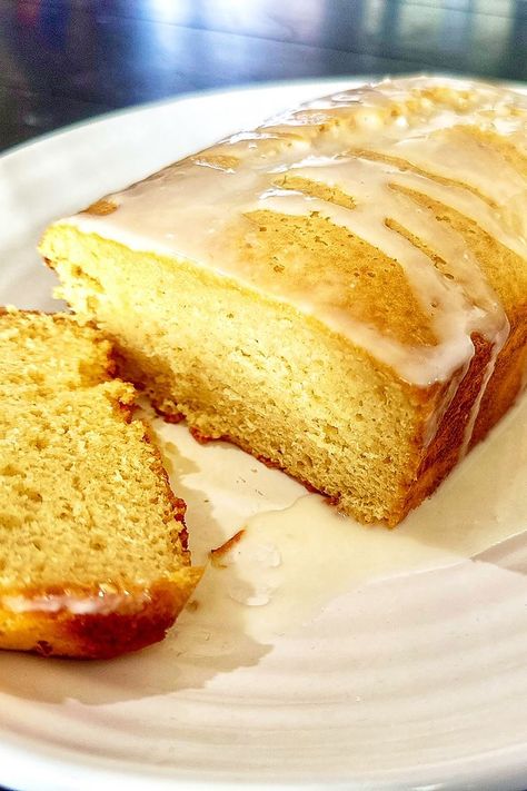 4 Ingredient Lemon Pound Cake Mad Honey Book, Mad Honey, Lemon Greek Yogurt, Honey Book, Cauliflower Alfredo, Easiest Dessert, Lemon Pound Cake Recipe, Lemon Drizzle Cake, Drizzle Cake