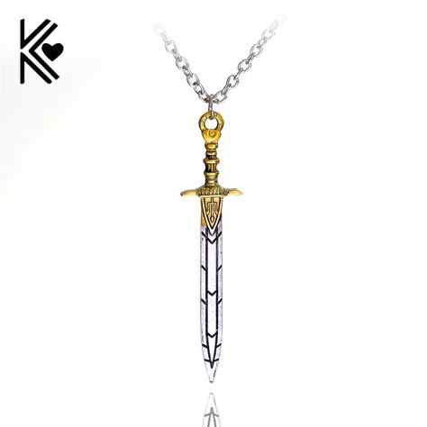 Percy Jackson The Sea Of Monsters Vintage Sword Statement Necklace Boutique Golded Men Long Pendants Necklace Free Shipping Percy Jackson Jewelry, Percy Jackson Merch, Percy Jackson Necklace, Percy Jackson Sea Of Monsters, Sea Of Monsters, Cosplay Jewelry, Christian Jewelry, Necklace For Men, Chains For Men