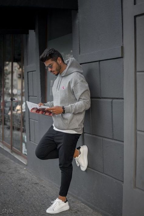 Mens Athleisure Outfits, Athleisure Outfits Men, Hoodie Outfit Men, Smart Casual Menswear, Athleisure Men, Mens Casual Outfits Summer, Men Fashion Casual Shirts, Stylish Men Casual, Mens Casual Dress Outfits