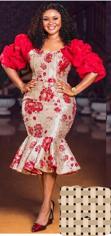 Brocade Dress Modern African Fashion, Brocade Dress Styles Nigeria, Brocade Fabric Dresses, Brocade Gown Styles, Brocade Dress Modern, Brocade Styles For Women, Damask Dress Styles Nigeria, Brocade Dress Styles, Brocade Styles