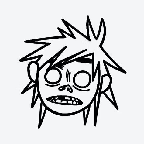 Gorillaz Art, Sufjan Stevens, Graffiti Doodles, Graffiti Style Art, Graffiti Characters, Graffiti Drawing, Doodle Art Designs, Mini Drawings, Flash Art