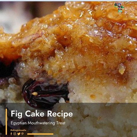 Fig cake is an Ancient Egyptian treat with a heavenly taste. So if you are looking for a delicious, soft, and honeyed treat, look no further. Read more - https://bit.ly/37NPYiB #cake #newyork Fig Cake Recipe, Fig Cake, Ancient Recipes, Egyptian Food, African Recipes, Honey Cake, Birthday Treats, African Food, Fell In Love