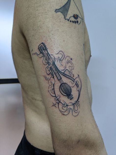 Original art by @dbritotattoo Mandolin, I Tattoo, Tatting, Original Art, Tattoos, Art