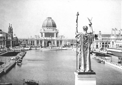 Columbian Exposition 1893, World's Columbian Exposition, Chicago Loop, Paris 1900, City Flags, Mary Cassatt, History Images, White City, The Windy City