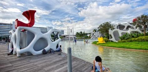 Playground in the Sky   VivoCity's Outdoor Play Area, Singapore Roof Top Playground, Rooftop Playground, Chinese Garden Singapore, Vivo City, Singapore Playground, Singapore Green City, Vivo City Singapore, Playground For Kids, Commercial Center