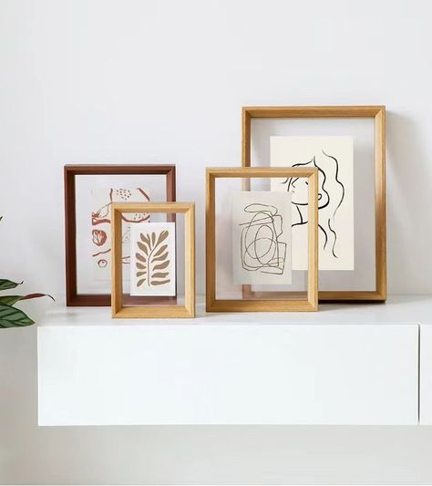 Leaf Stamp, Transparent Frame, Hanging Picture Frames, Wooden Photo Frames, Cat Shelter, Hanging Pictures, Frame Design, Design Your Own, Picture Frame