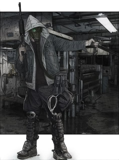 concept art by MrLeeCarter on DeviantArt Arte Zombie, Post Apocalyptic Art, Apocalypse Art, Apocalypse Survival, Cyberpunk Character, Post Apocalypse, 판타지 아트, Dieselpunk, Post Apocalyptic