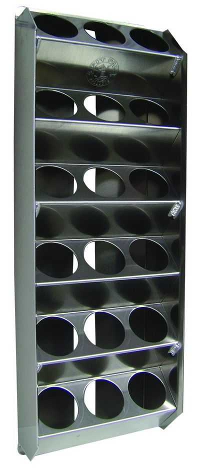 Aerosol Can Rack | Pit Pal Introduces 18- and 24-Can Vertical Storage Racks | Drag ... Storage Organization Ideas, Garage Racking, Garage Organization Tips, Storage Shed Organization, Power Tool Storage, Shed Organization, Garage Organization Diy, Garage Tool Storage, Garage Storage Systems