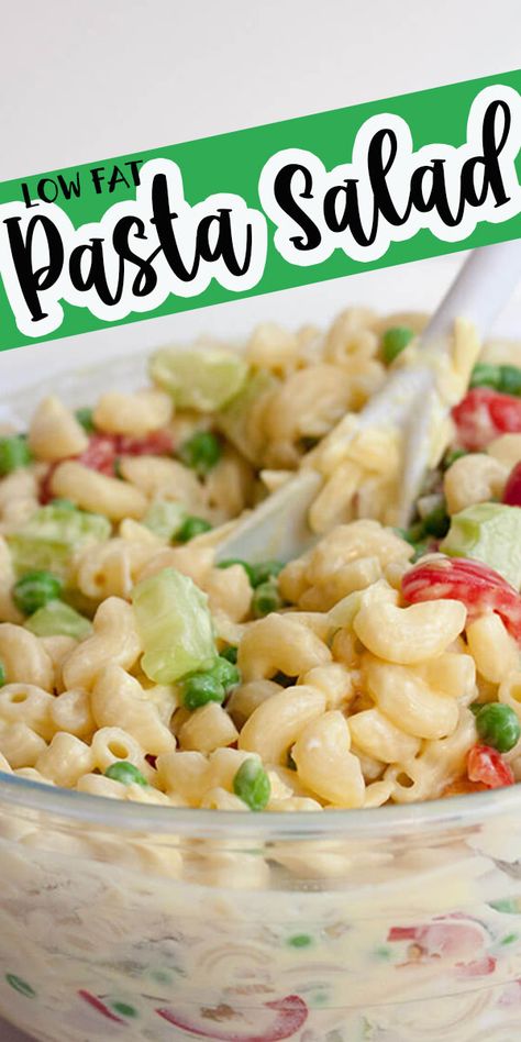 Low Calorie Pasta Salad Recipes, Low Fat Pasta Salad, Pasts Salad, Low Calorie Pasta Salad, Edits To Make, Low Fat Salads, Low Calorie Pasta, Pasta Calories, Cold Pasta Salad Recipes