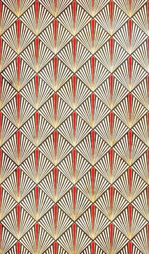 art deco pattern from Sdrevenstam.com....maybe just one  for a tat Art Deco Desen, Deco Quilt, Quilted Cushions, Paper Art Design, Motifs Textiles, Deco Wallpaper, Motif Art Deco, Space Bedding, Textil Design