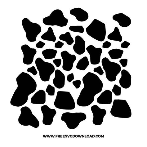 Cow Print Pattern, Stone Wall Art, Cow Spots, Cow Art, Cow Pattern, Silhouette Svg, Cow Print, Print Pattern, Free Svg