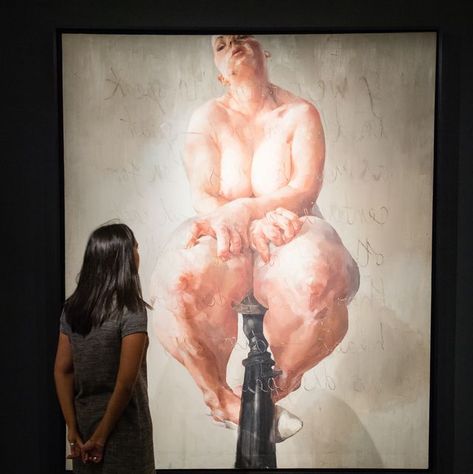 Jenny Saville Paintings, Jenny Saville, Lucian Freud, Saatchi Gallery, Jeff Koons, David Hockney, Robin Williams, A Level Art, Caravaggio