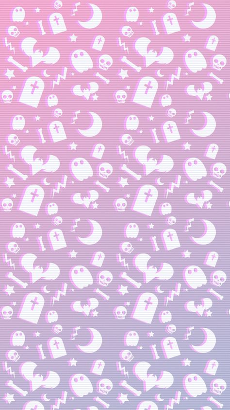 Pastel Goth Pattern, Pastel Goth Aesthetic Wallpaper, Pastel Gothic Aesthetic, Pastel Goth Wallpaper, Pastel Goth Background, Super Wallpaper, Goth Things, Pastel Goth Art, Halloween Wallpaper Backgrounds