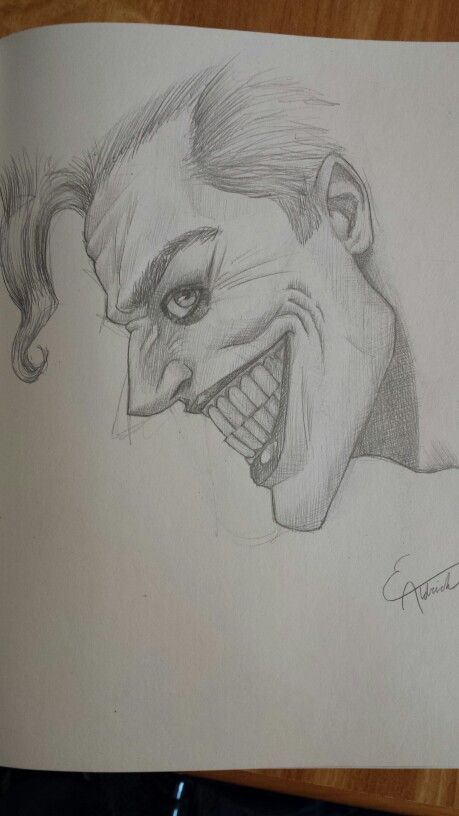 The joker drawing  (by me) www.everettaldrich.com The Joker Drawing, Joker Drawing, Joker Drawings, Desen Realist, Creepy Drawings, Marvel Drawings, صفحات التلوين, Art Sketches Pencil, Joker Art