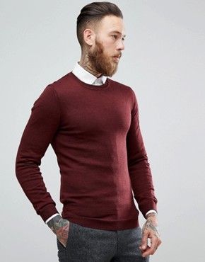 Red Pullover Outfit, Mens Winter Wardrobe, Burgundy Sweater Outfit, Casual Pullover Outfit, Burgundy Jumper, Mens Fashion Cardigan, Sweater Outfits Men, Jumper Outfit, Look Formal