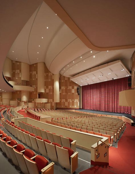 The City of Phoenix  Phoenix Symphony Orchestra Modern School Design Exterior, School Claim Dr, School Building Plans, School Theater, Boarding School Aesthetic, Church Design Architecture, Church Building Design, Auditorium Design, School Dr