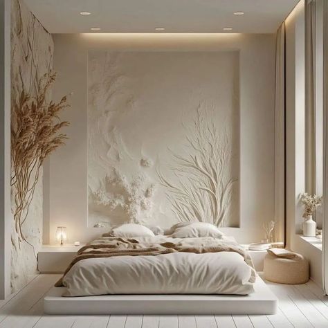 Wall Decoration Ideas ✨️ #walldecor #walldesign #walllightdesign #walldecorationforlivingroom #homedesignsdworld #explorepage #explore #latestdesigns Diy Drywall, Embossed Wall, Drywall Mud, Sculpture Gallery, Wall Decoration Ideas, Wall Lighting Design, Luxurious Bedroom, Modern Houses Interior, Plaster Art