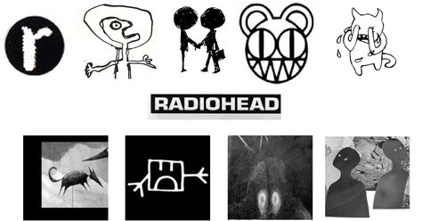 Radiohead Symbol, Atoms For Peace, Colin Greenwood, Jonny Greenwood, Back Vocal, Thom Yorke, Radiohead, Cricut Projects, Rock Bands