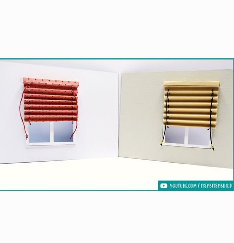 Learn how to make dollhouse pleated blinds with a Cricut machine Dollhouse Curtains Diy How To Make, Dollhouse Cricut, Cricut Miniatures, Dollhouse Curtains, Box Valance, Pleated Blinds, Mini Dollhouse, Dollhouse Tutorials, Pleated Blind