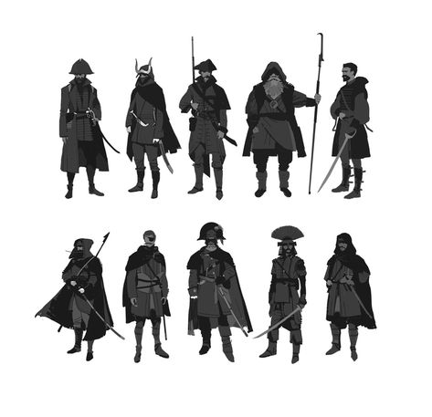 European Pirate Designs by Brian Matyas on ArtStation. Character Design Thumbnails, Pirate Designs, Brian Matyas, Pirate Character, Digital Painting Techniques, Concept Art Character, Character Design Animation, Character Design References, Art Portfolio