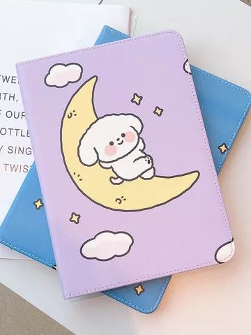 Cute Tablet Cases, Kawaii Stationery Notebooks, Aesthetic Book Cover, Diary Cover Design, Cute Ipad Cases, Sticker Organization, Stylish School Bags, Custom Ipad, Diary Covers