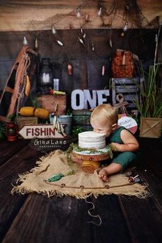 Katebackdrop ~ Products ~ Kate Children 1st Birthday Go Fishing Backdrop for Photography Designed By Arica Kirby ~ Shopify Plus