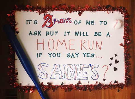 Saides Proposals Sadie Hawkins Baseball, Sadies Proposals Baseball, Cute Sadie’s Proposal, Baseball Sadies Proposal Ideas, Baseball Sadies Proposal, Sadie Proposals, Baseball Proposal, Sadie Proposals Ideas, Promposal Ideas For Him