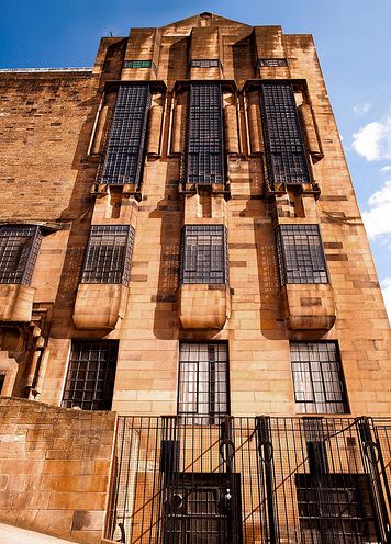 Architect-Mackintosh_Charles Rennie: Glasgow School of Art-Glasgow-Scotland Charles Rennie Mackintosh Architecture, Mackintosh Architecture, Hans Poelzig, Charles Mackintosh, Margaret Macdonald, Glasgow Architecture, Glasgow Art, Glasgow Style, Scotland Glasgow